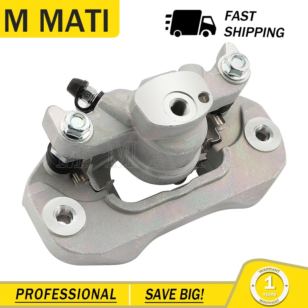 Rear Left Brake Caliper w/ Pads for Honda Pioneer 1000, Talon 1000X (2016–2023)