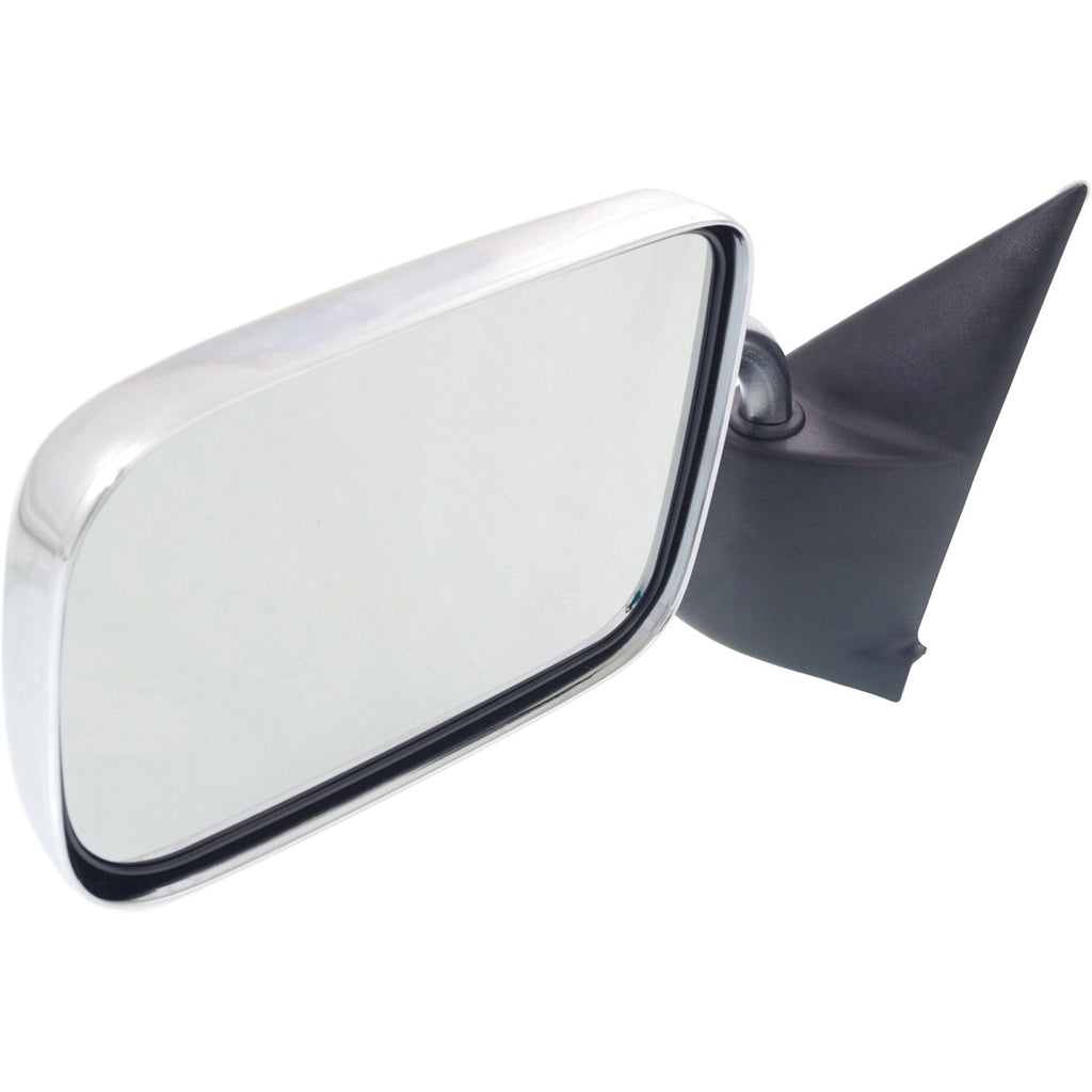 Manual Mirror for Dodge Ram 1500 (1994–2001) Driver Side Folding Chrome