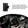3" Black MAF Mass Air Flow Sensor Mount Adapter Tube for Subaru Suzuki