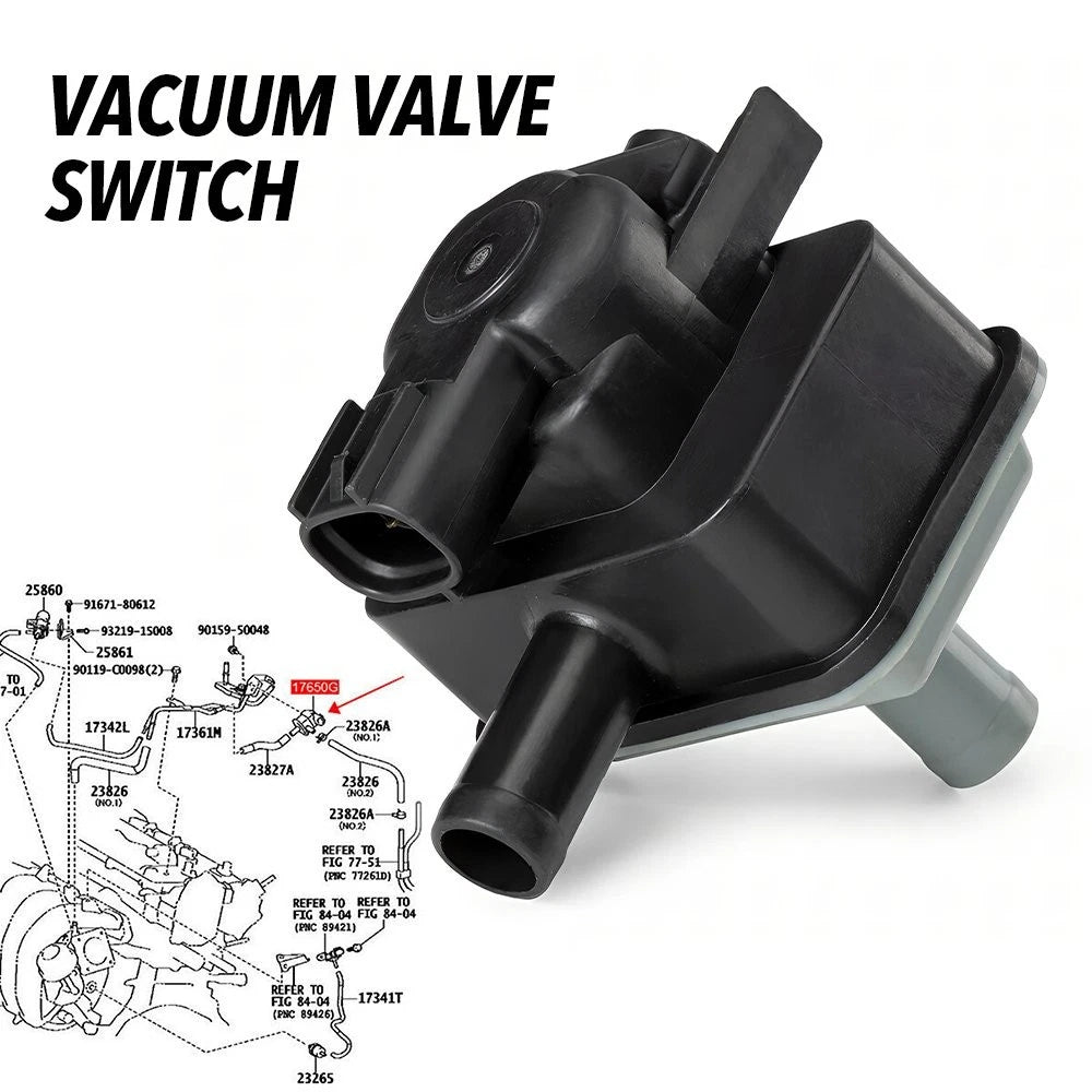 Vapor Canister Purge Solenoid for Lexus LS500 LS500H (2018–2021) 90910-12283