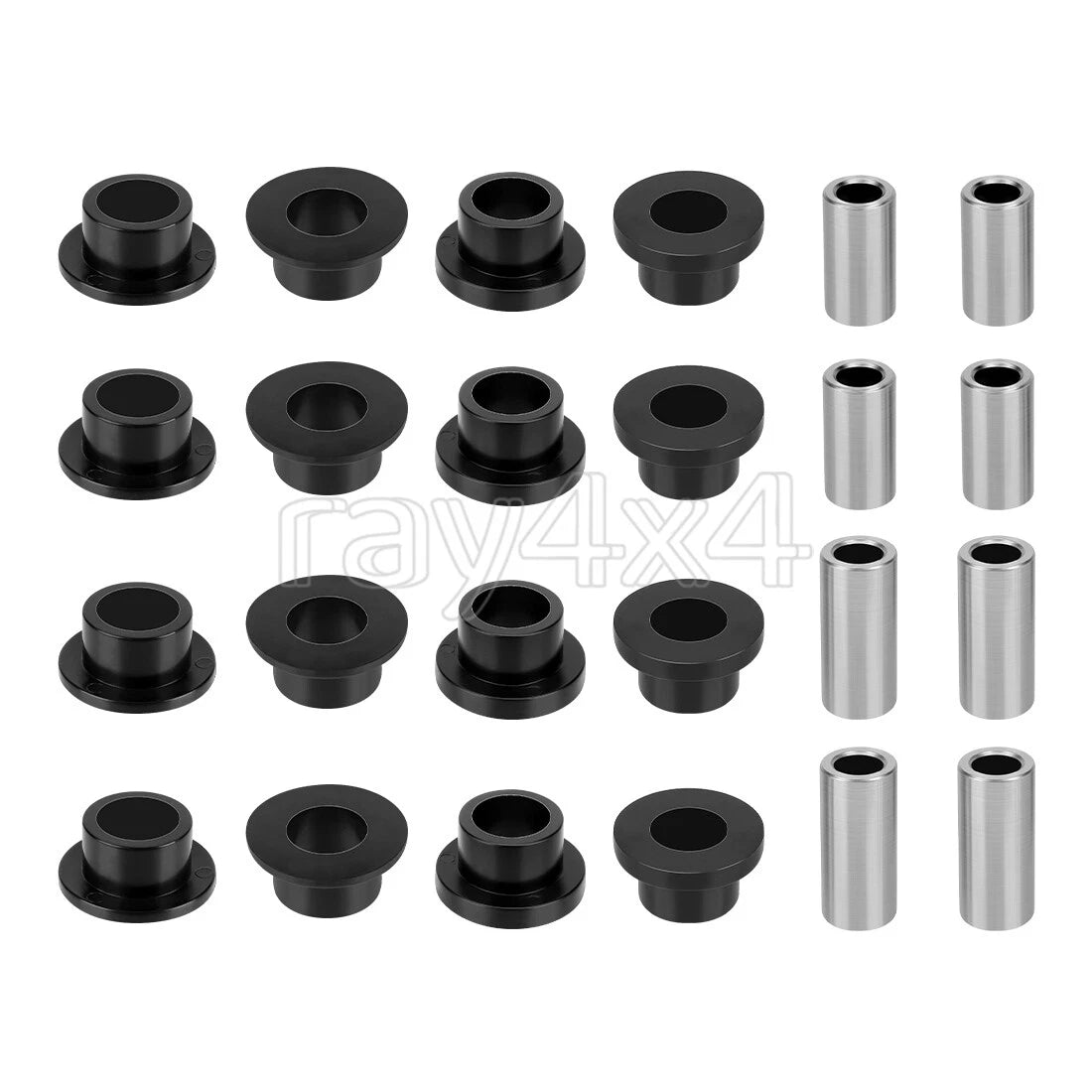 Front Rear Shock Bushing Sleeve Set for Polaris Ranger 900 (2013–2019)
