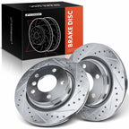 Drilled Brake Rotors for BMW 323Ci 323i 325Ci 328i (2000–2006)