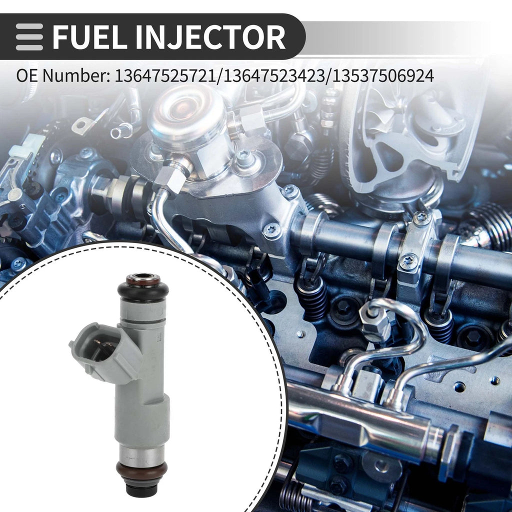 Fuel Injector No. 16600-ZH000 for Nissan Titan (2005–2007) 5.6L Gray