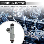 Fuel Injector No. 16600-ZH000 for Nissan Titan (2005–2007) 5.6L Gray