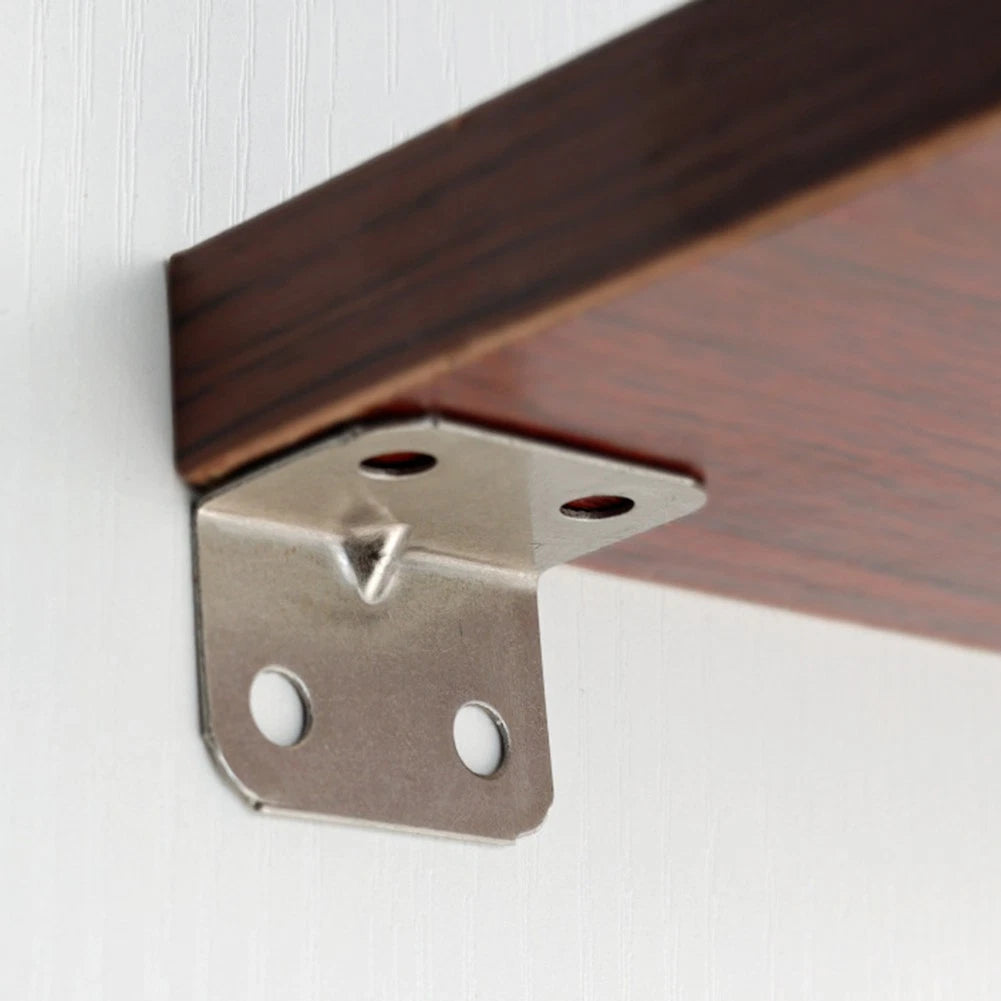 10x Corner Code Screens for Furniture Cabinets 30x20mm