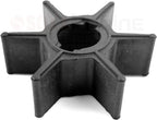 Water Pump Impeller & Key for Johnson Evinrude 2HP 2.3HP 3HP 3.3HP (N/A)