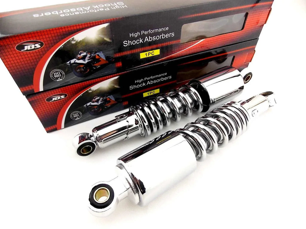 300mm Chrome Rear Shock Absorbers for Suzuki GT200