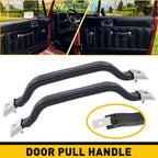 Pair Door Interior Handle Strap Pull for Jeep CJ7 CJ8 Wrangler YJ (1981–1995)
