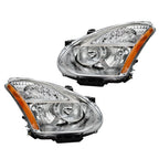 Set of 2 Headlight Assembly Halogen for Nissan Rogue (2008–2013)