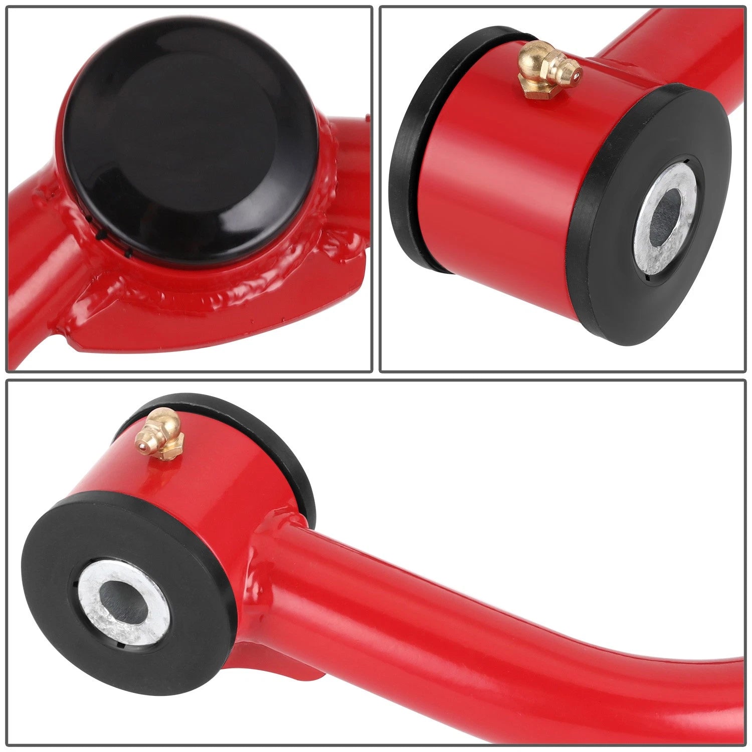 J2 Red Front Upper Control Arms for Toyota 4Runner Tacoma (1995–2004)