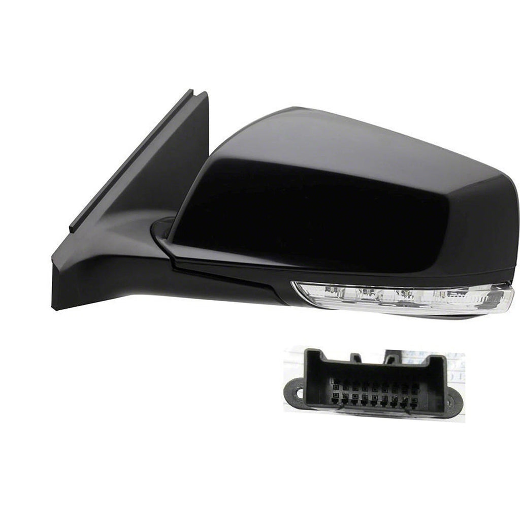 Driver Side Power Door Mirror Replacement Heated Glass for Ford F-150 (2015–2020)