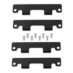 Tailgate Hinge Plates Kit for Yamaha Rhino 660 (2004-2007)