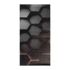 Honeycomb Waterproof Decal 2x for Car B Pillar