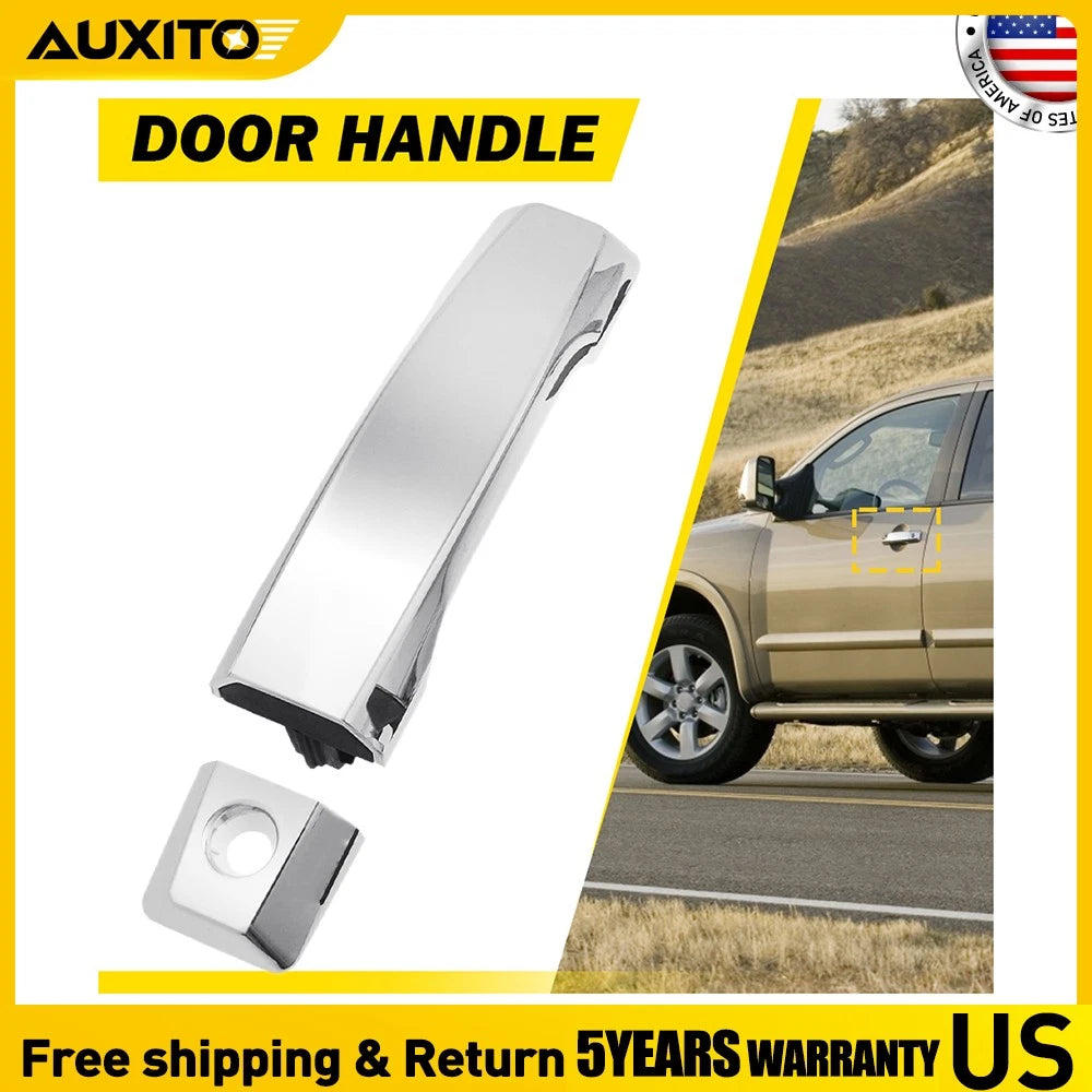 Chrome Outside Door Handle for Nissan Pathfinder Armada (2004) - Front Left