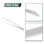 Set of 2 Chrome Upper Door Panel Trim for Kia Optima (2011–2015)