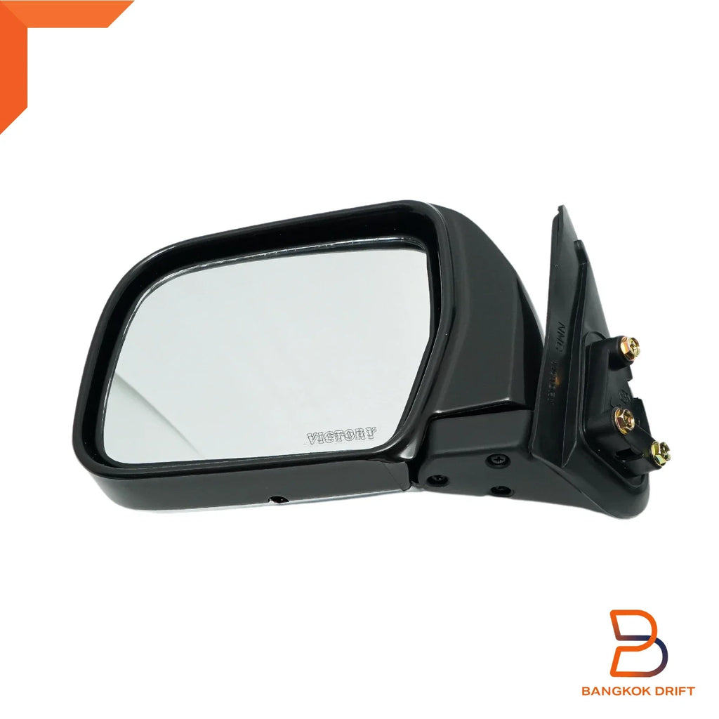 LH Chrome Wing Side Mirror for Toyota Hilux Ute 88-96