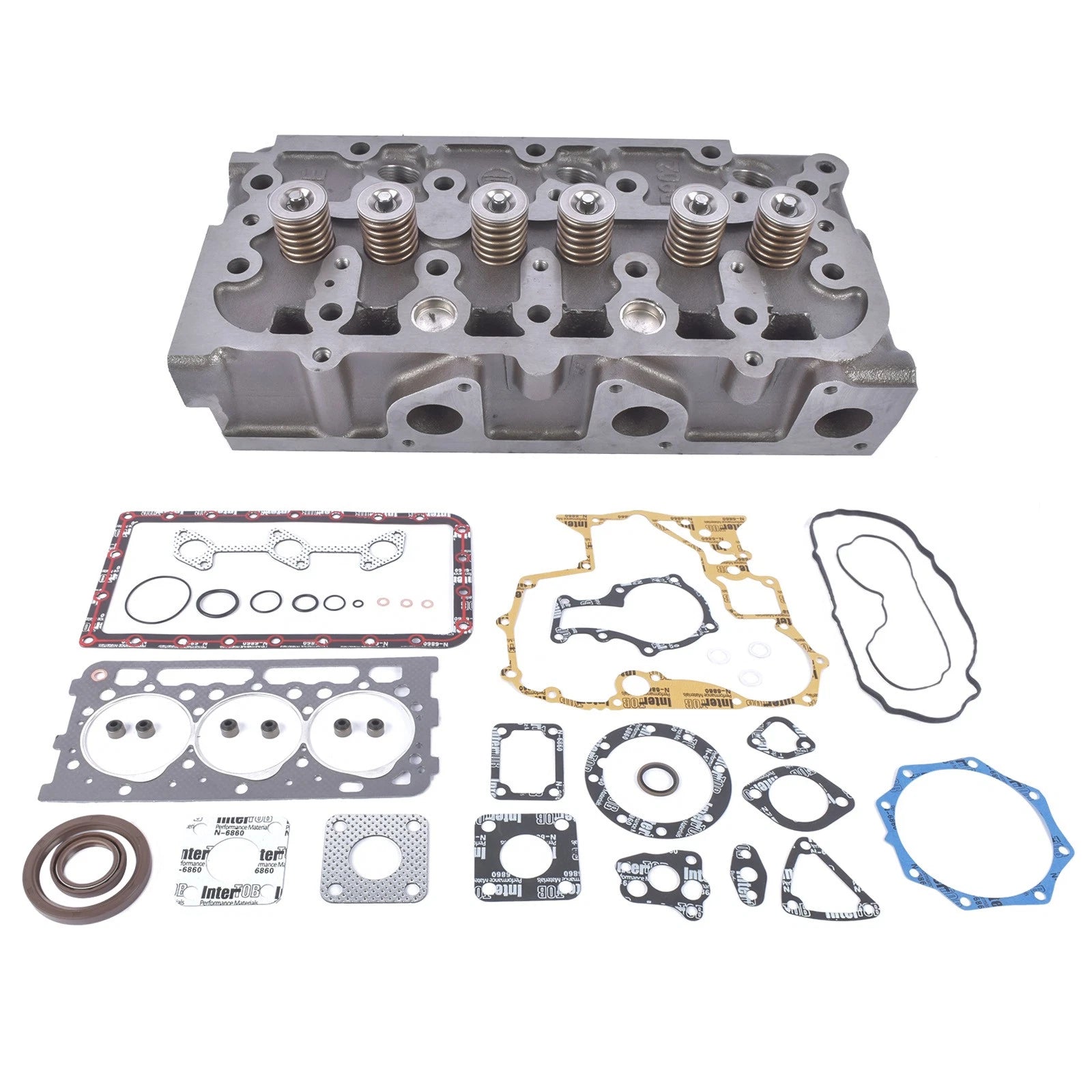 Cylinder Head Valve & Spring Gasket for Kubota D902