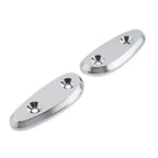 Rearview Mirror Block Off Base Plate Chrome for Suzuki Hayabusa GSX1300R (08-20)