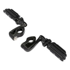 1 1/4" Engine Guard Highway Adjustable Male Mounting Footpegs for Motorcycle