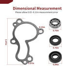 Water Pump Rebuild Kit & Bearing for Kawasaki KLX450R (2008–2019) KX450F (2006–2015)