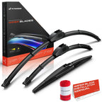 3Pcs Windshield Wiper Blades for Toyota Matrix (2009–2014)