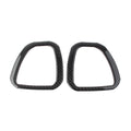 2X Black Rear Seat Adjustment Switch Frame Trim for Jeep Wrangler JL (2018–2021)