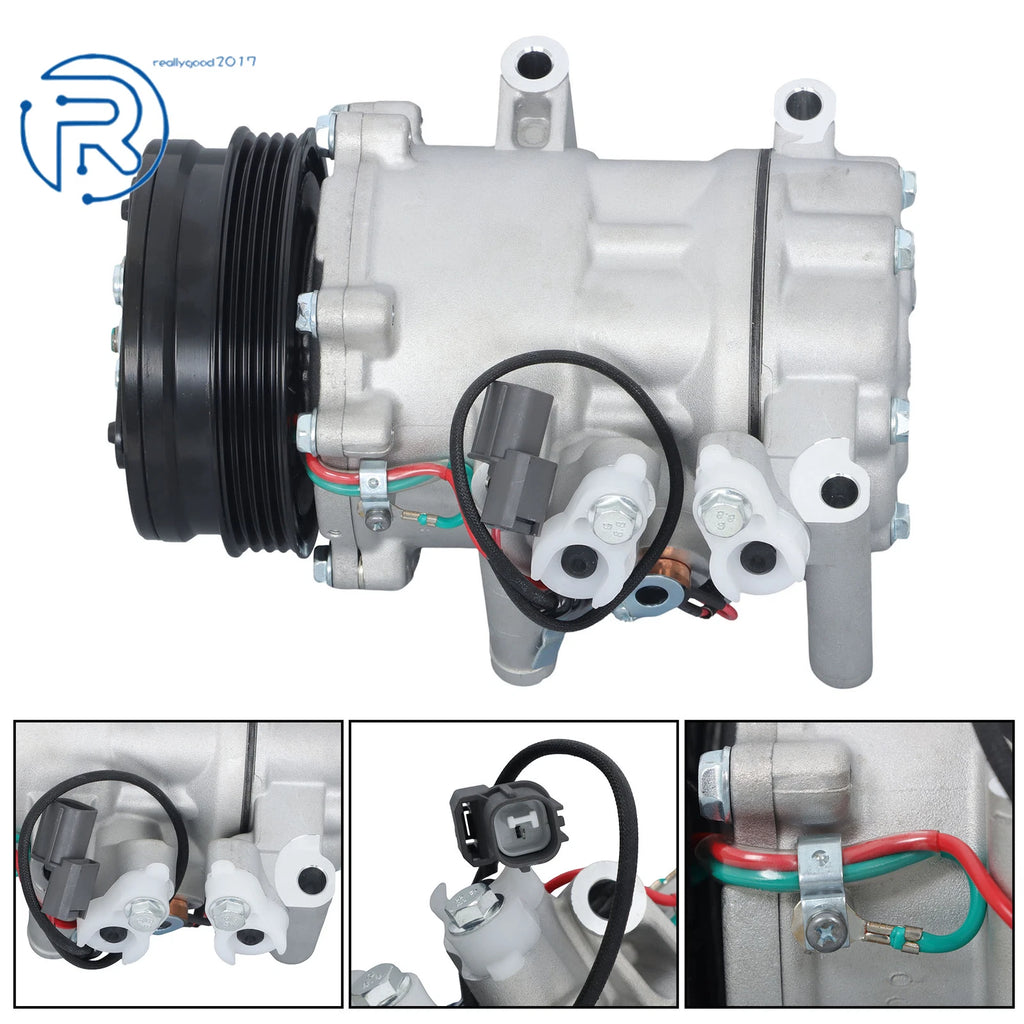A/C Compressor with Clutch TRS090 for Honda Civic (1994–2000), CR-V (1997–2001)