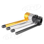 Set of 2 Clip On Handlebar Fork Tubes for Universal Motorcycles (55mm)