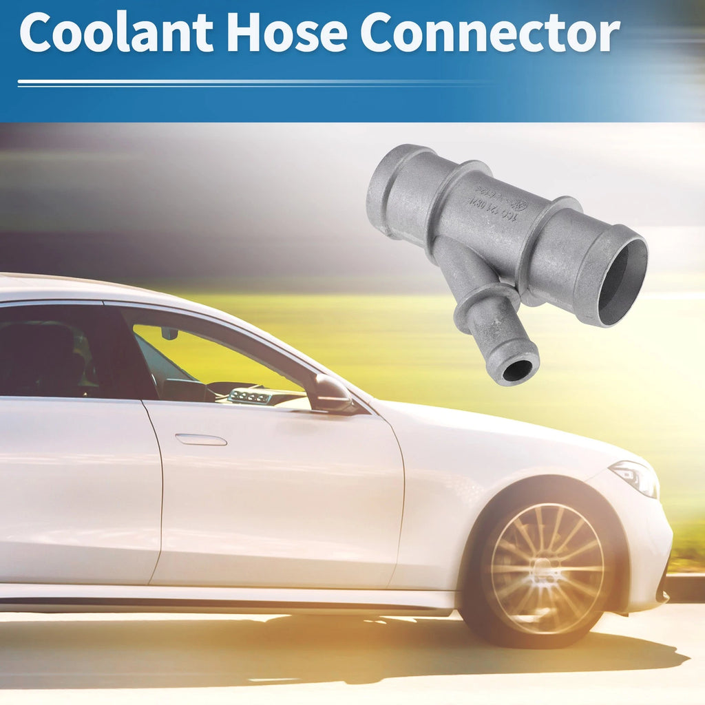 Engine Coolant Hose Connector for Audi TT (1998–2006) No. 1C0121087E Aluminum