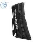 Gloss Black & Silver Gray Front Upper Grille for Ford Explorer (2011-2015)