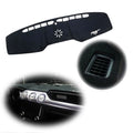 Dash Cover Mat for Ford Mustang (2015–2017) - Black