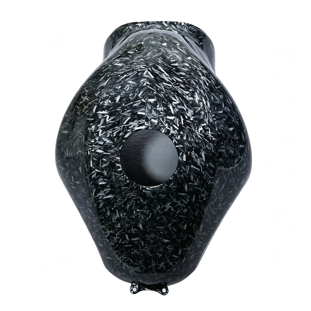 Forged Carbon Fiber Fuel Gas Tank Cover for Suzuki Hayabusa GSX1300R (2008–2020)