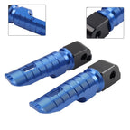 Rear Footrests Foot Pegs for BMW R Nine T (2014–2023), F900R (2020–2023), R1250R, S1000R, Blue