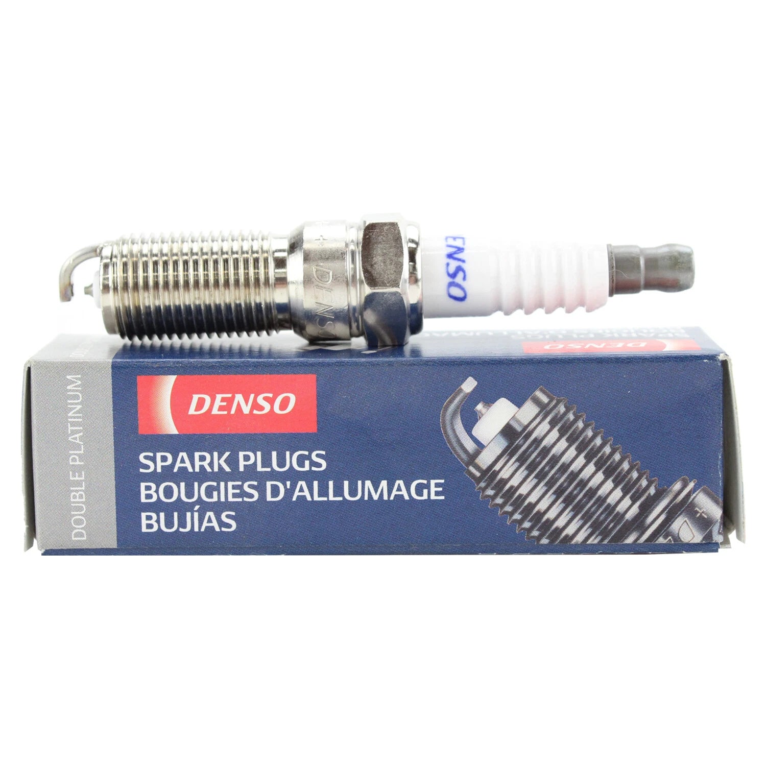Denso Double Platinum Spark Plug 0.050 Gap for Buick Cadillac Chevy Ford GMC Pontiac