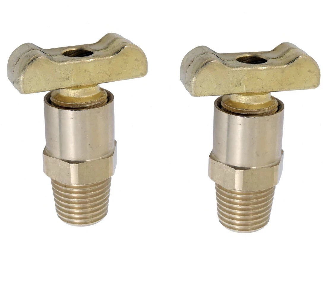 2X MerCruiser Brass Drain Tap 22-16951A1 22-16951Q1 22-87238 (Year Range)