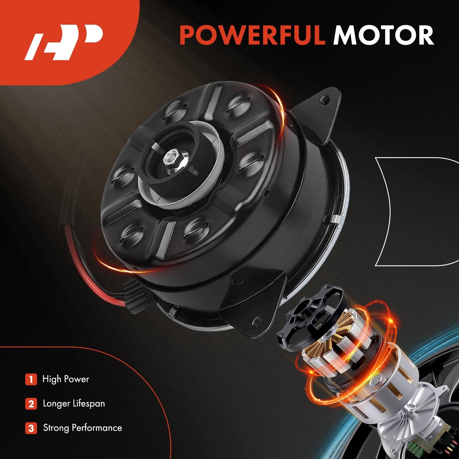 Radiator Fan Cooling Motor for Toyota Corolla (2009–2013)