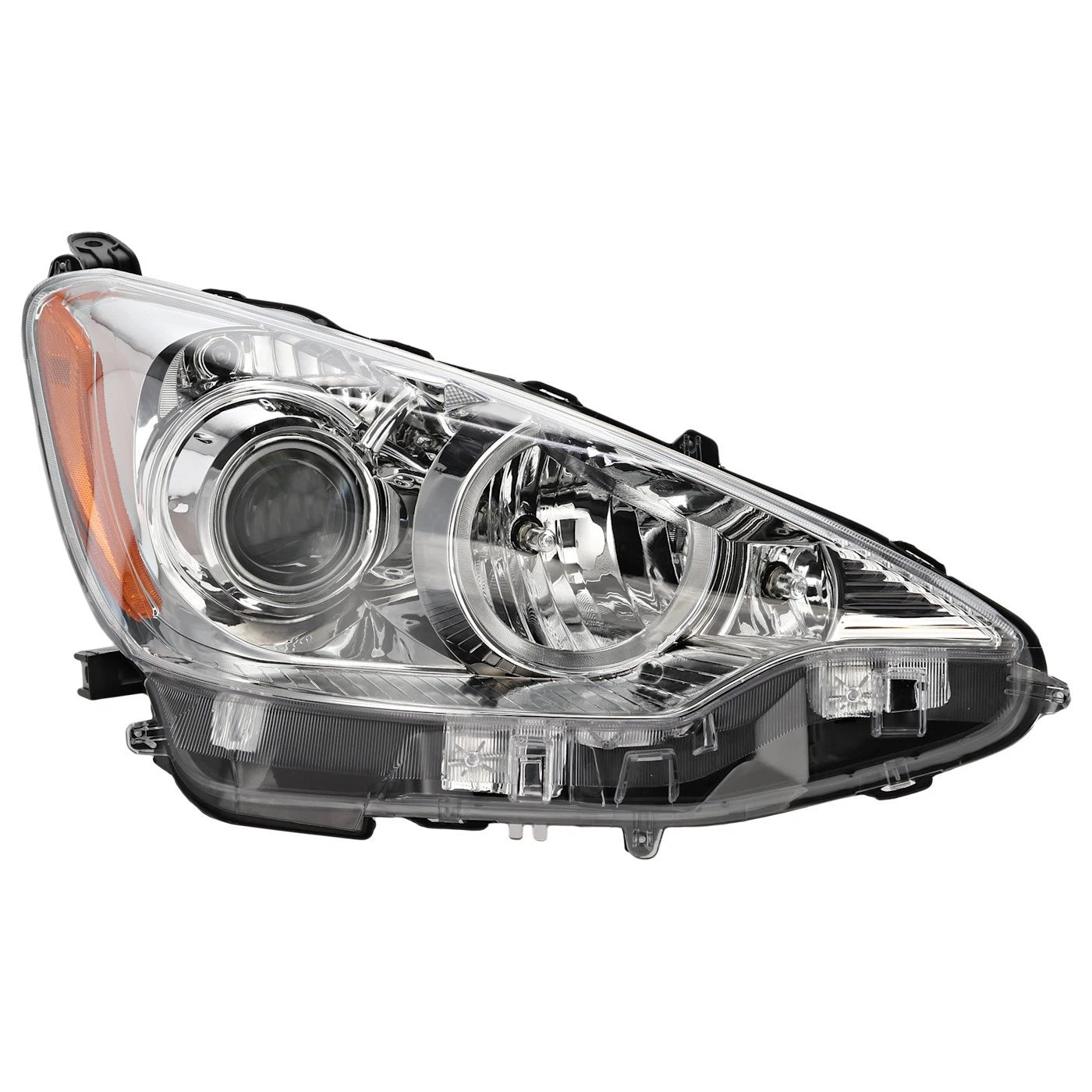 Headlight for Toyota Prius C (2012–2014) Right with Bulb