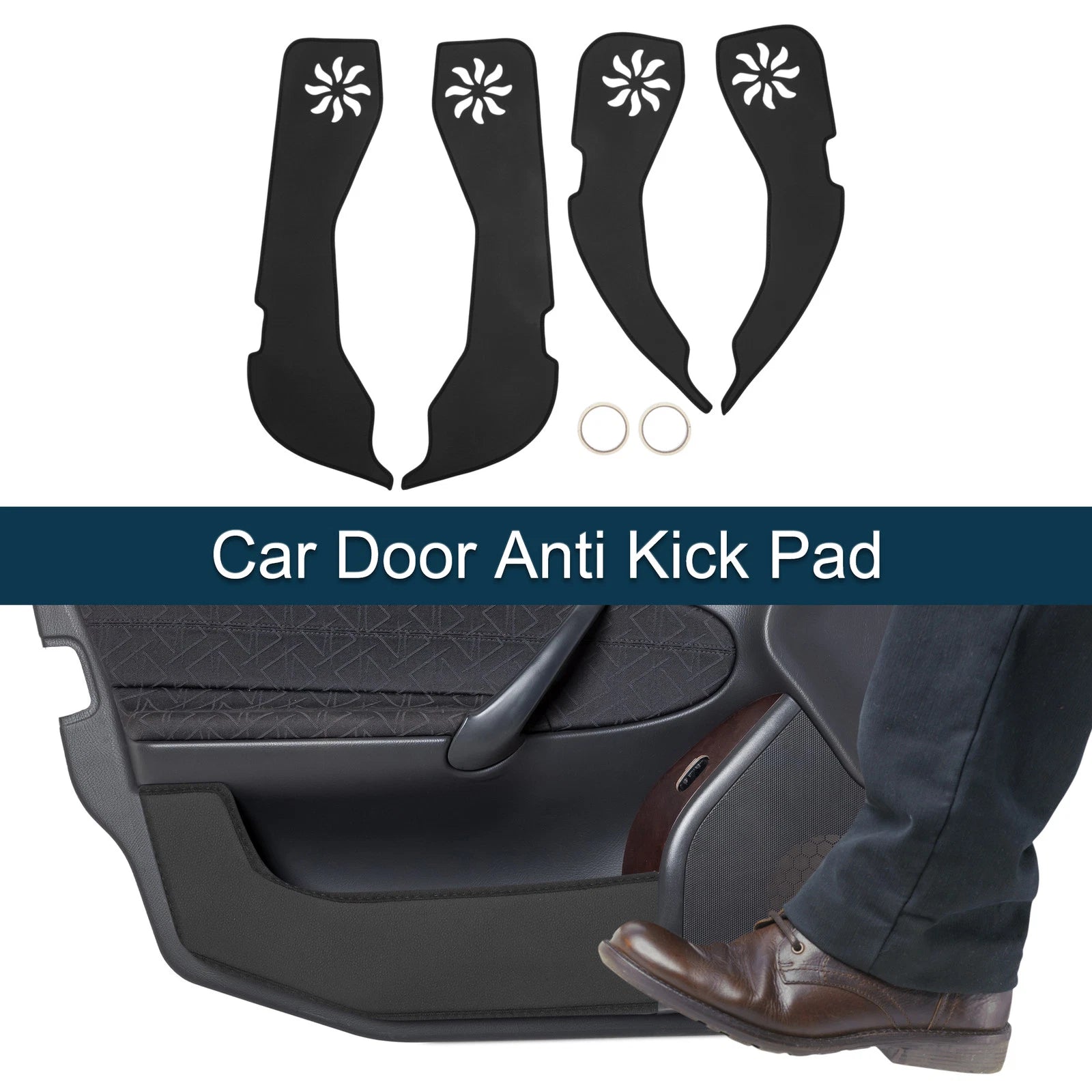 Set of 1 Car Door Anti Kick Pad Sticker Protector for Volkswagen Sagitar (2019)