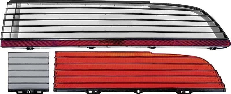 Tail Light Lens RH Passenger Side Replacement for Pontiac Firebird (1979–1981)