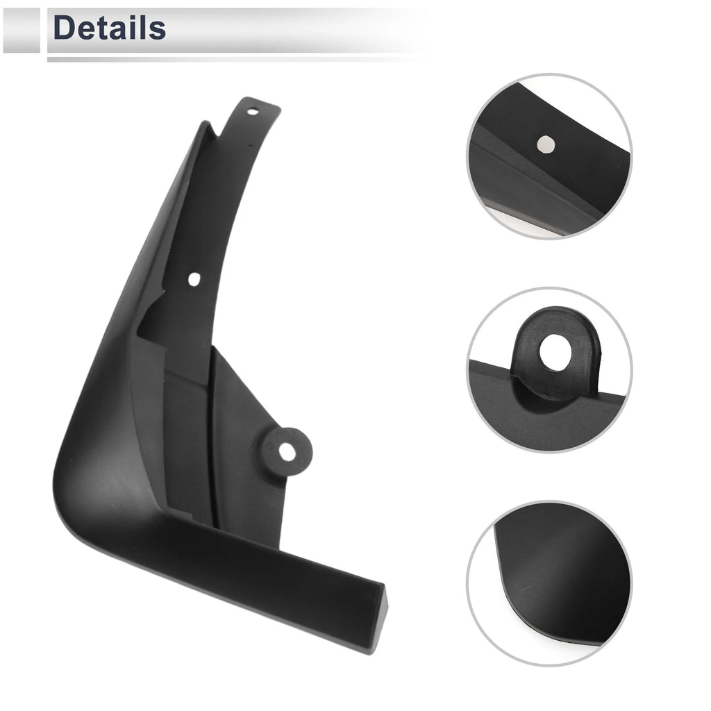 Set of 2 Mud Flaps Splash Guards for Audi A8 (2018–2023)