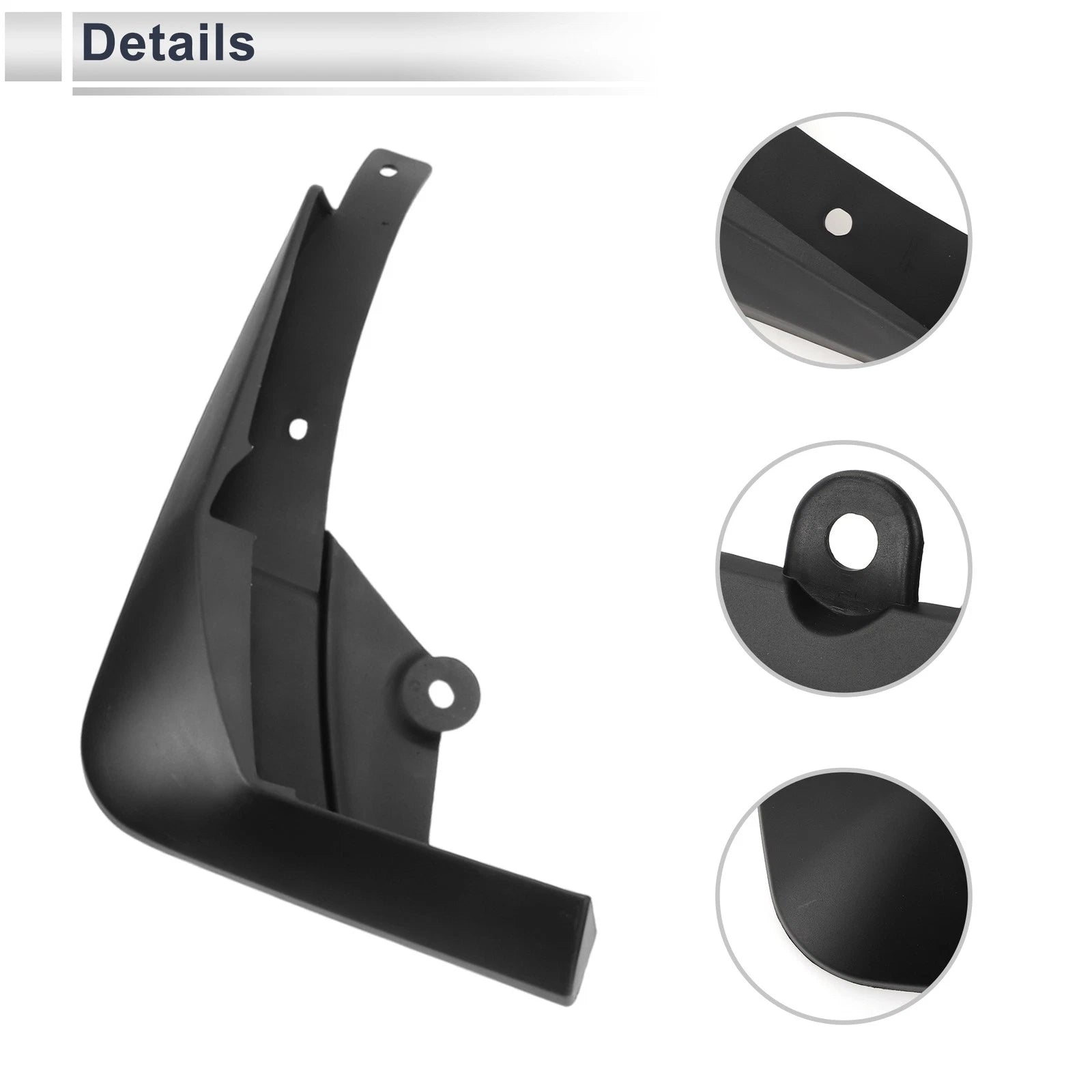 Set of 2 Mud Flaps Splash Guards for Audi A8 (2018–2023)
