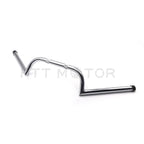 7/8" Chrome Motorcycle Drag Bar Handlebar for Harley Honda Suzuki Yamaha