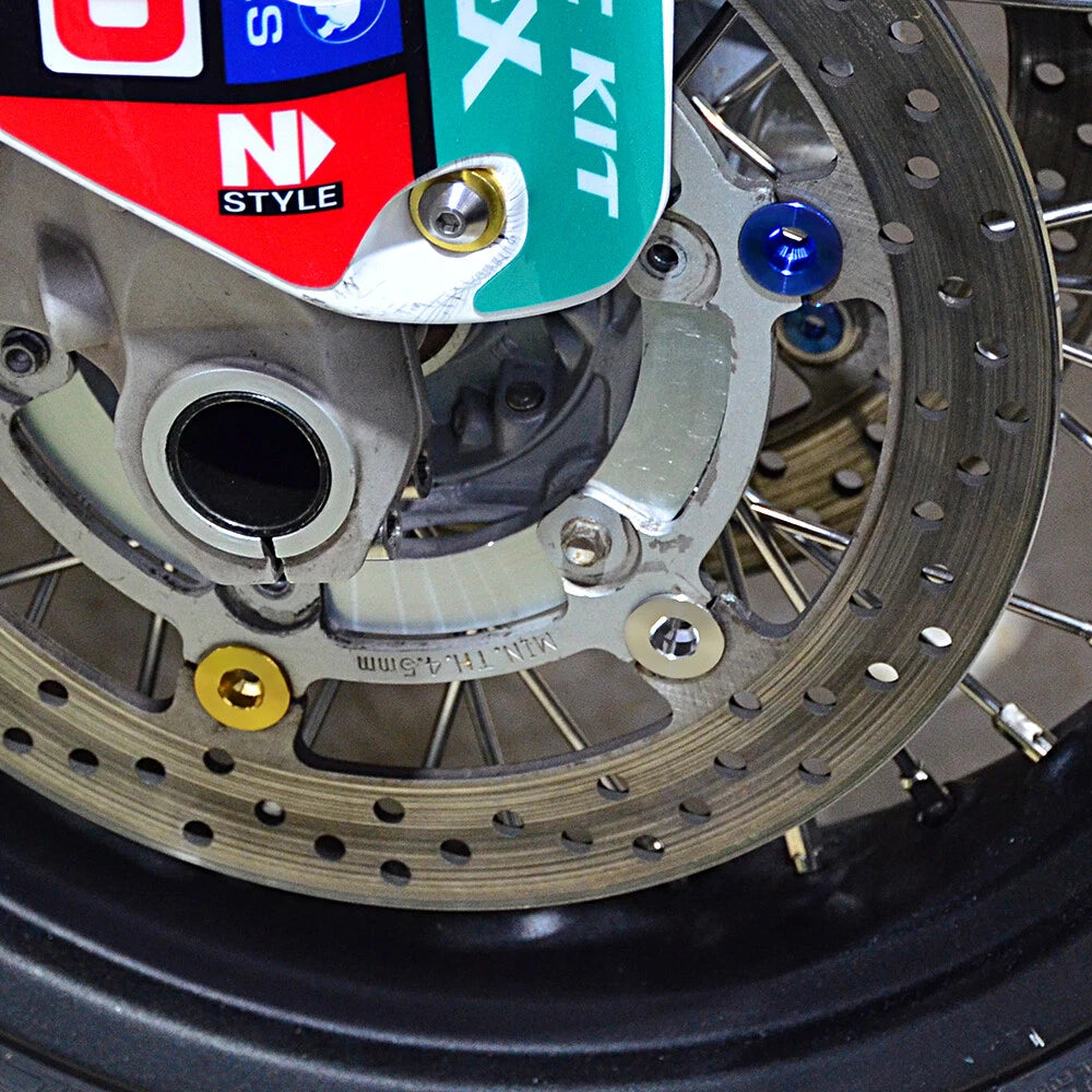 Set of 10 Brake Disc Bobbin Circlips for BMW HP2 S1000R S1000RR