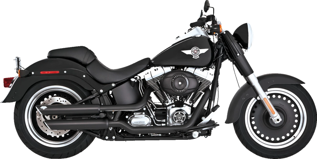 Vance & Hines Twin Slash 3" Slip-On Mufflers for Harley Davidson (2006–2023)