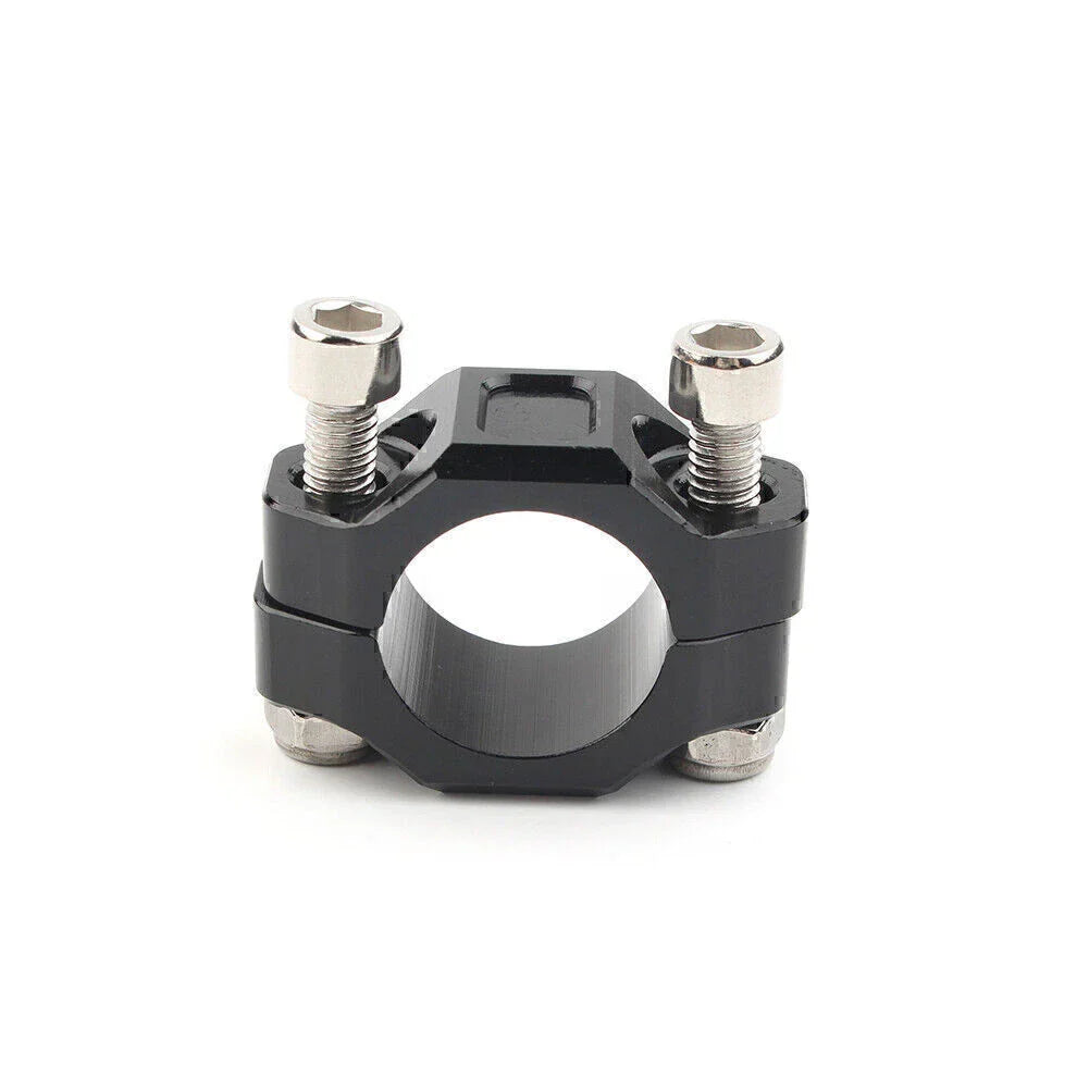 1x Black CNC Rotating Clamp for Brake Clutch Perch 22mm 7/8" Handlebar