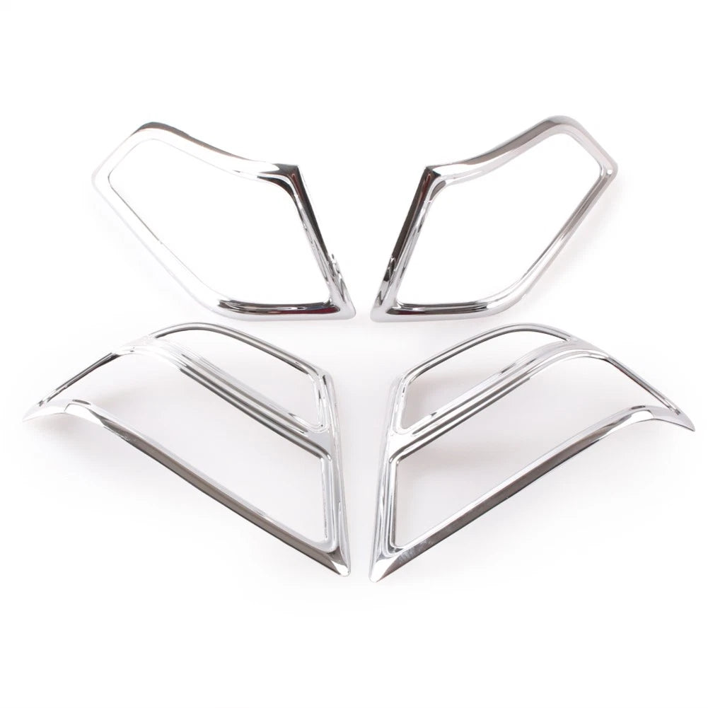 Fairing Saddlebag Light Accents Trim for Honda Goldwing GL1800 (2001–2005) Chrome