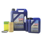 Oil Change Kit 7L Liqui Moly Leichtlauf High Tech 5W-40 for Audi CEPB (2000–2005)