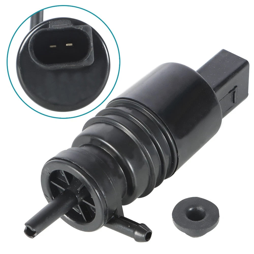 Windshield Washer Pump w/Grommet for Chrysler 200 (2015–2017), Ram 1500 (2011–2018)