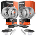 Set of 4 Disc Brake Rotors & Ceramic Pads for Subaru Outback Legacy