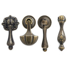 Set of 10 Vintage Door Pull Handles for Cabinets and Drawers